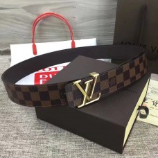 Louis Vuitton Damier Reversible 40mm Belt Black Brown